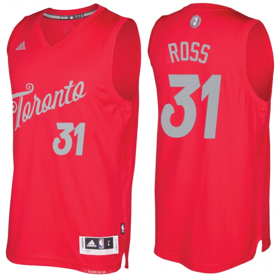 Men's Toronto Raptors #31 Terrence Ross Red 2016-2017 Christmas Day NBA Swingman Jersey - Ujersey