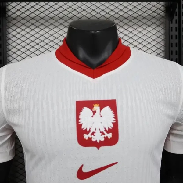 Poland Soccer Jersey Home Shirt 2024 - Ujersey NHL