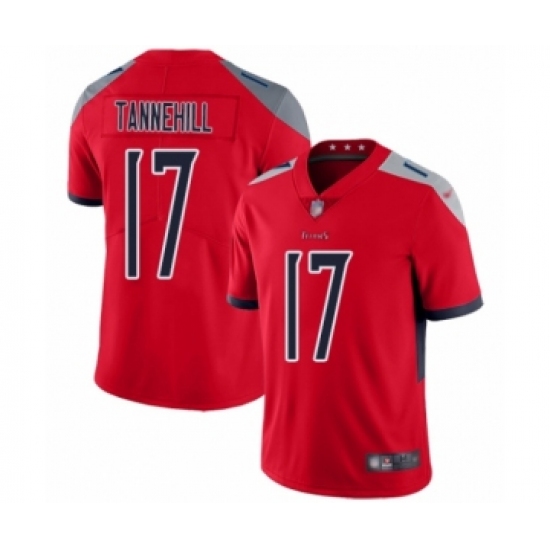 Youth Tennessee Titans #17 Ryan Tannehill Limited Red Inverted Legend Football Jersey - Ujersey