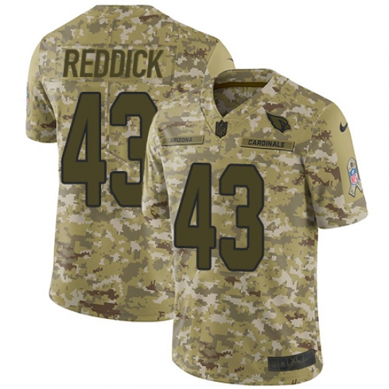 Youth Nike Arizona Cardinals #43 Haason Reddick Limited Camo 2018 Salute to Service NFL Jersey - Ujersey
