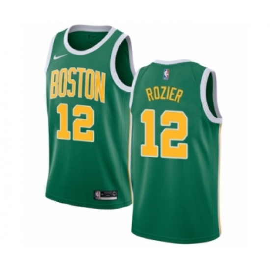 Women's Nike Boston Celtics #12 Terry Rozier Green Swingman Jersey - Earned Edition - Ujersey
