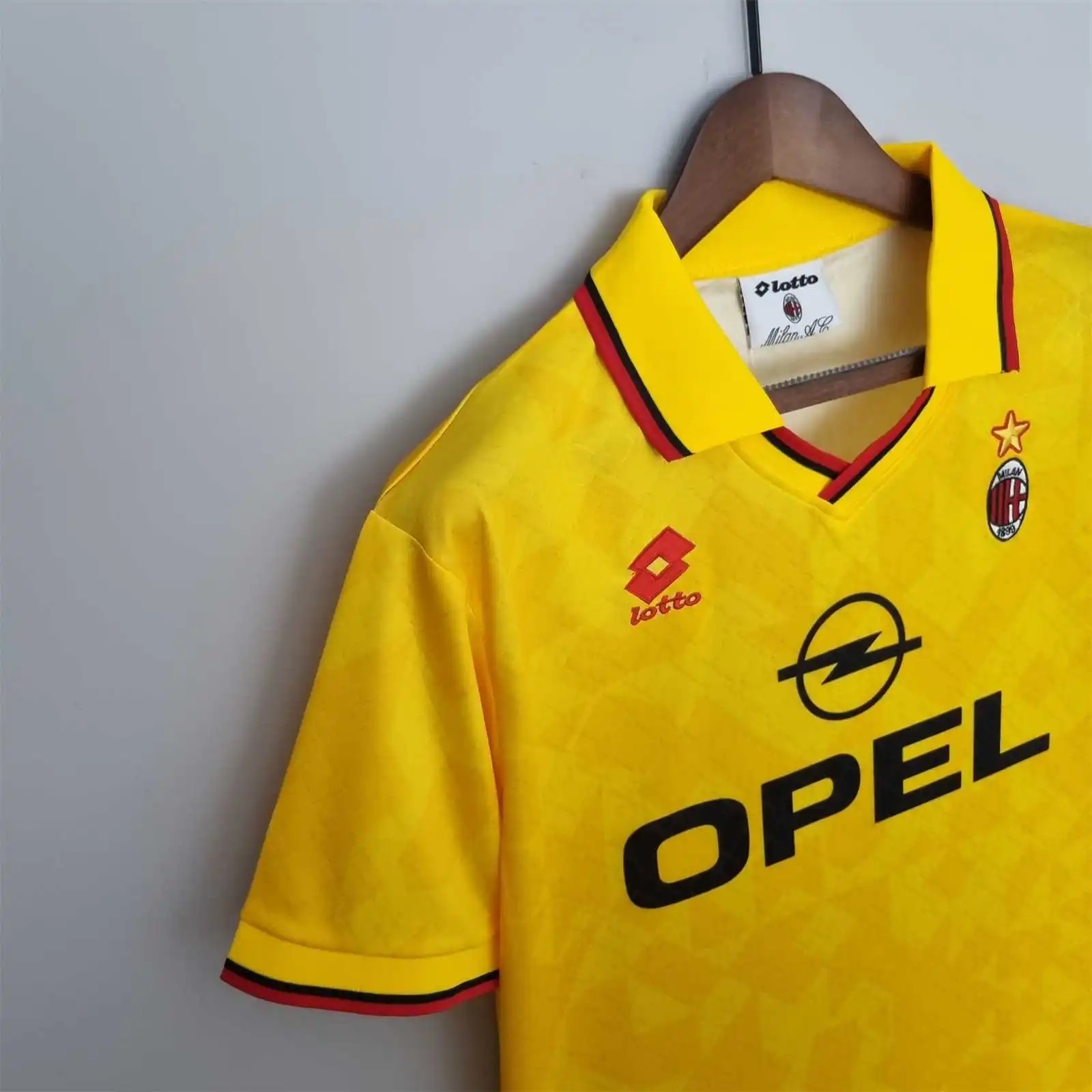 AC Milan Retro Soccer Jersey Third Away Custom Shirt 1995/96 - ujerseystore