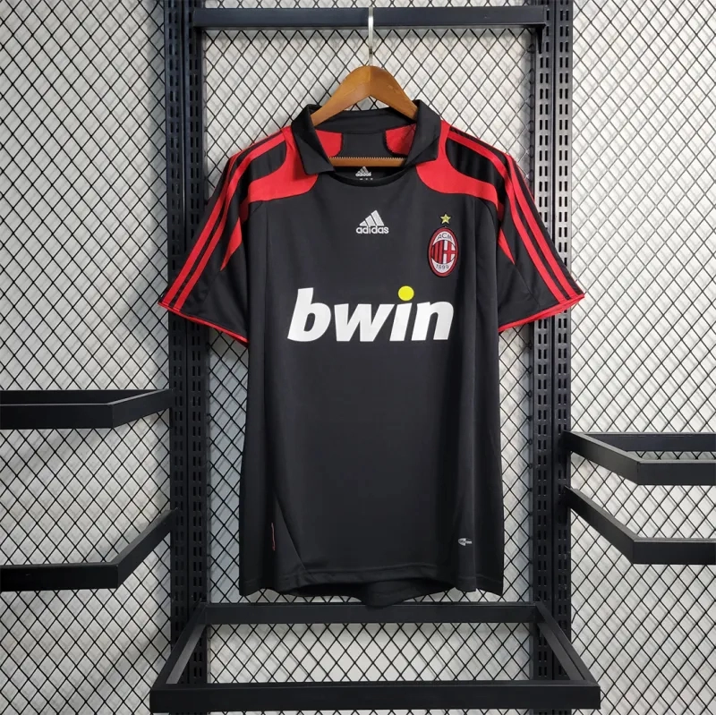 AC Milan Retro Soccer Jersey Third Away Custom Shirt 2007/08 - ujerseystore