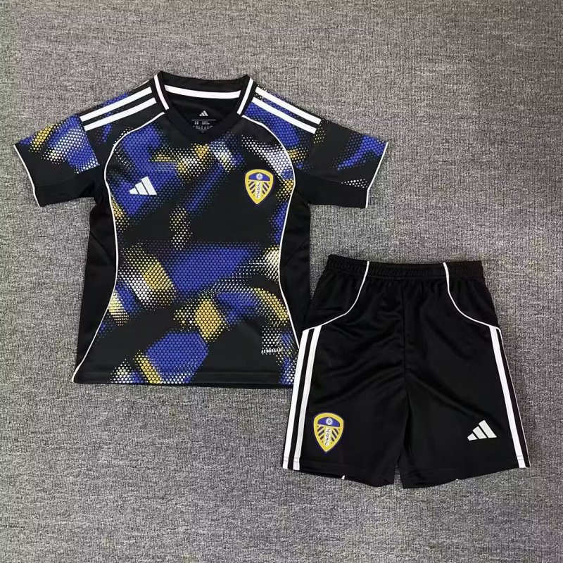 Leeds United Football Jersey Third Away Kids Kit Jersey+Shorts 2025/26 - Without Sponsor - Ujersey NHL