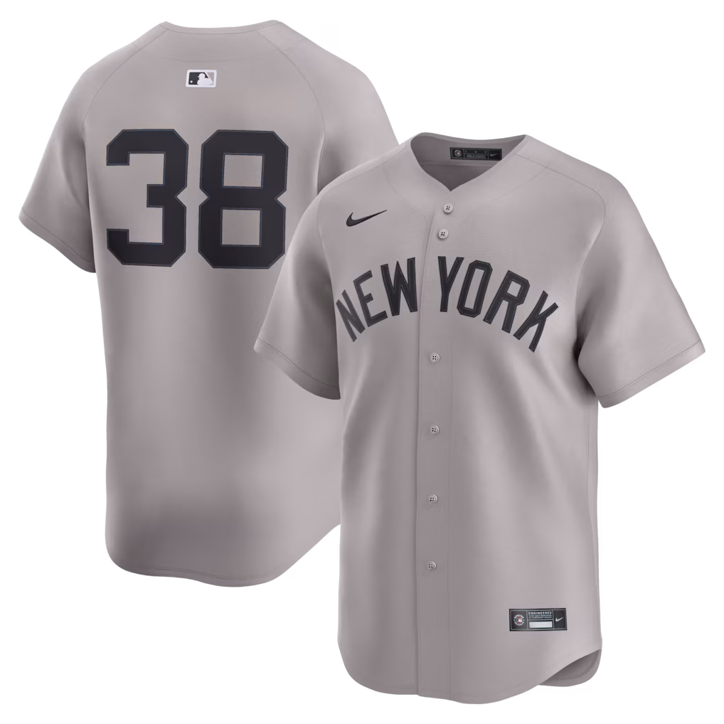 Men's New York Yankees Devin Williams Nike Gray Road Limited Player Jersey - Ujersey NHL