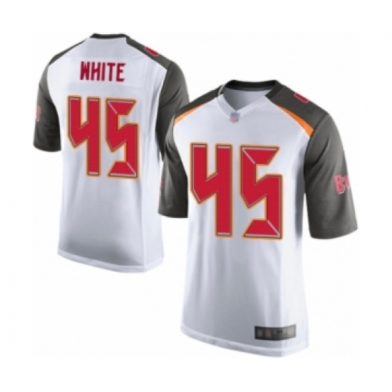 Men's Tampa Bay Buccaneers #45 Devin White Game White Football Jersey - Ujersey
