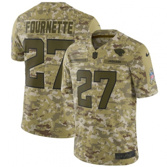 Women's Nike Jacksonville Jaguars #27 Leonard Fournette Limited Camo 2018 Salute to Service NFL Jersey - Ujersey
