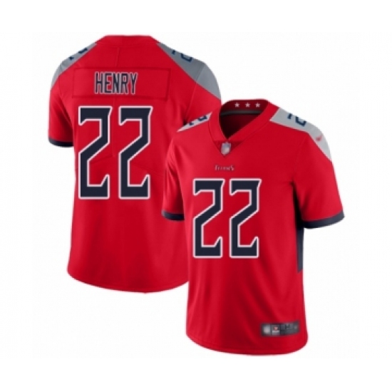 Youth Tennessee Titans #22 Derrick Henry Limited Red Inverted Legend Football Jersey - Ujersey