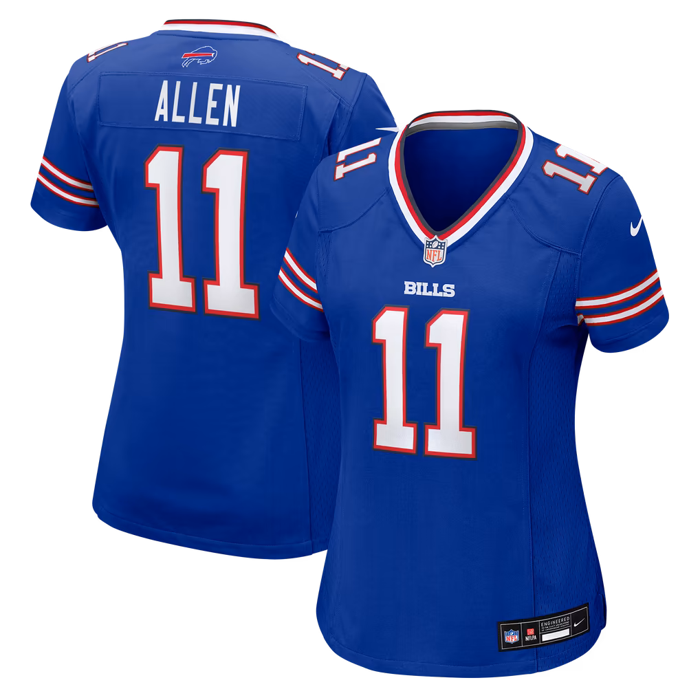 Women's Buffalo Bills Kyle Allen Nike Royal Team Game Jersey - Ujersey