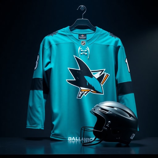 The Teal Dynasty: A History of the San Jose Sharks Jersey - Ujersey