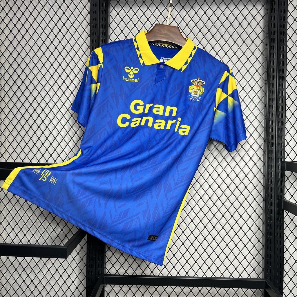 UD Las Palmas Soccer Jersey Away Custom Shirt 2024/25 - Ujersey NHL