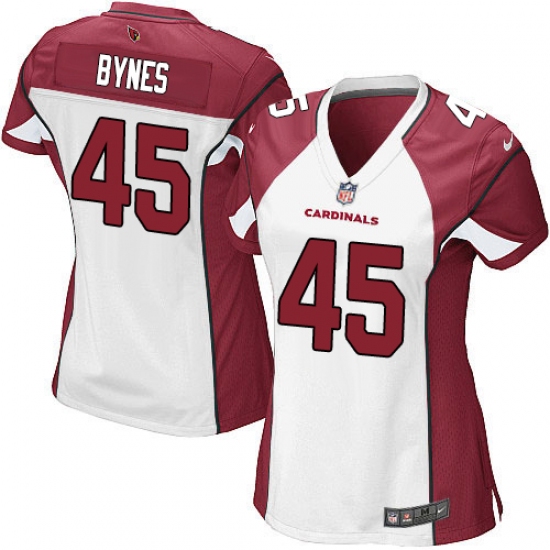 Women's Nike Arizona Cardinals #45 Josh Bynes Game White NFL Jersey - Ujersey