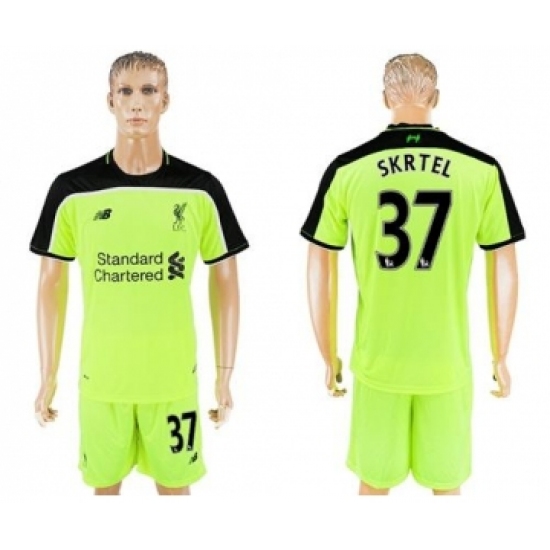 Liverpool #37 Skrtel Sec Away Soccer Club Jersey