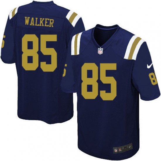 Youth Nike New York Jets #85 Wesley Walker Limited Navy Blue Alternate NFL Jersey - Ujersey
