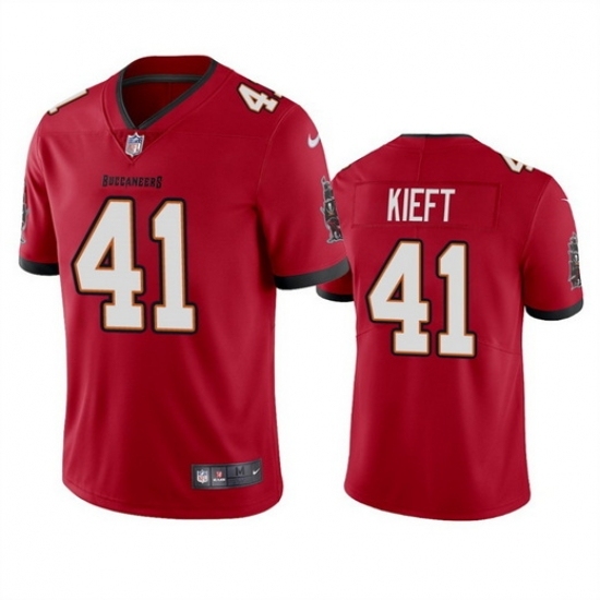 Men's Tampa Bay Buccaneers #41 Ko Kieft Red Vapor Untouchable Limited Stitched Jersey - Ujersey