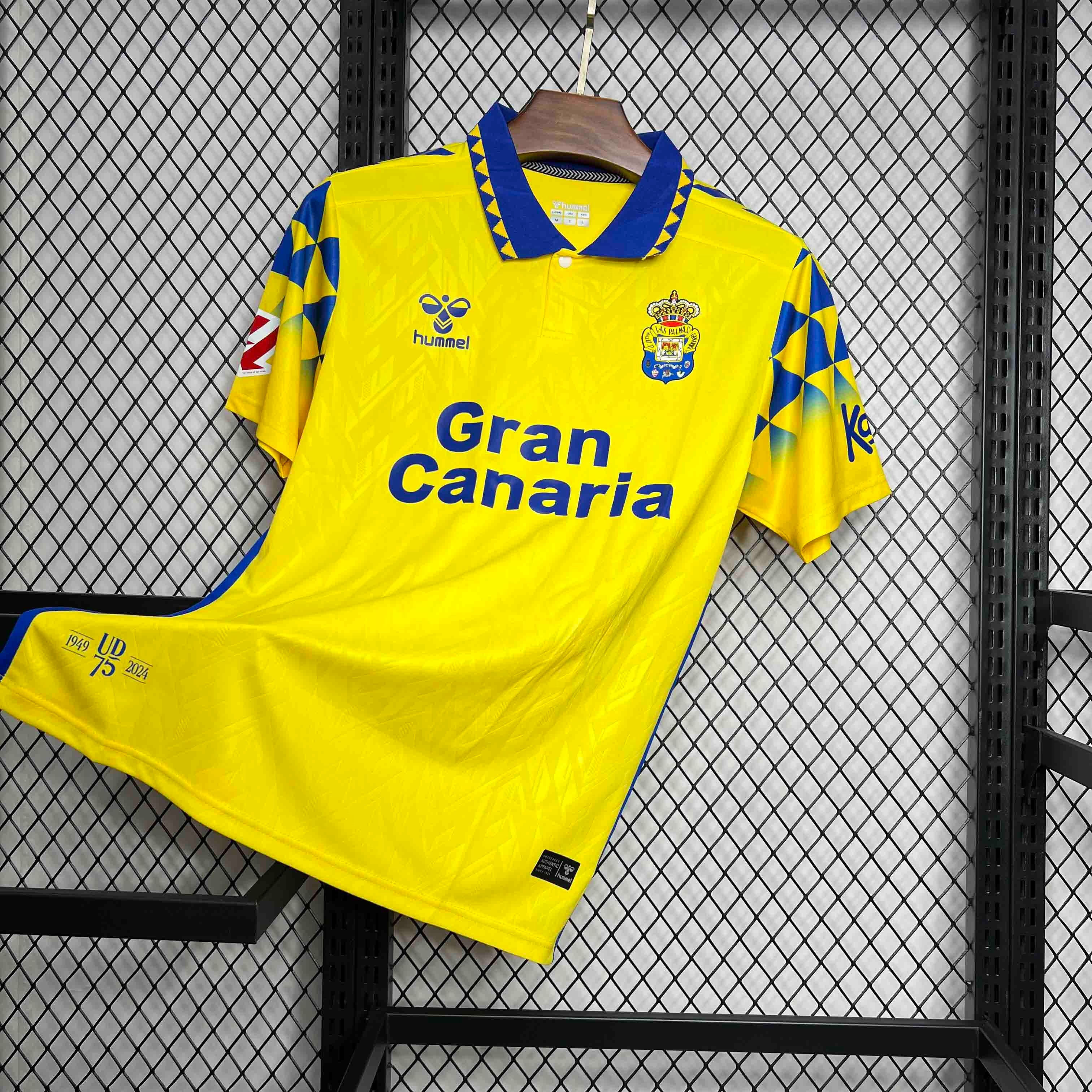 UD Las Palmas Soccer Jersey Home Custom Shirt 2024/25 - U-jersey