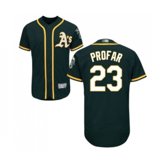 Men's Oakland Athletics #23 Jurickson Profar Green Alternate Flex Base Authentic Collection Baseball Jersey - Ujersey