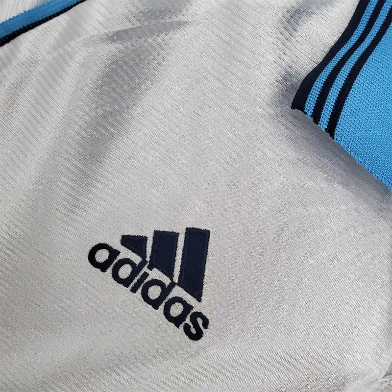 Marseille Retro Soccer Jersey Home Custom Shirt 1998-99 - SUjersey01