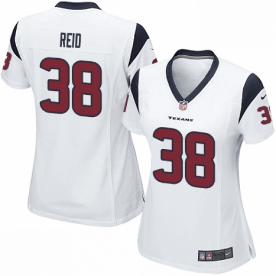Women's Nike Houston Texans #38 Justin Reid Game White NFL Jersey - Ujersey
