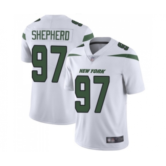 Youth New York Jets #97 Nathan Shepherd White Vapor Untouchable Limited Player Football Jersey - Ujersey