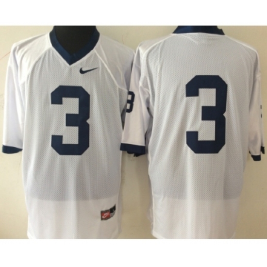 Penn State Nittany Lions 3 Brandon Beachum White College Football Jersey - Ujersey