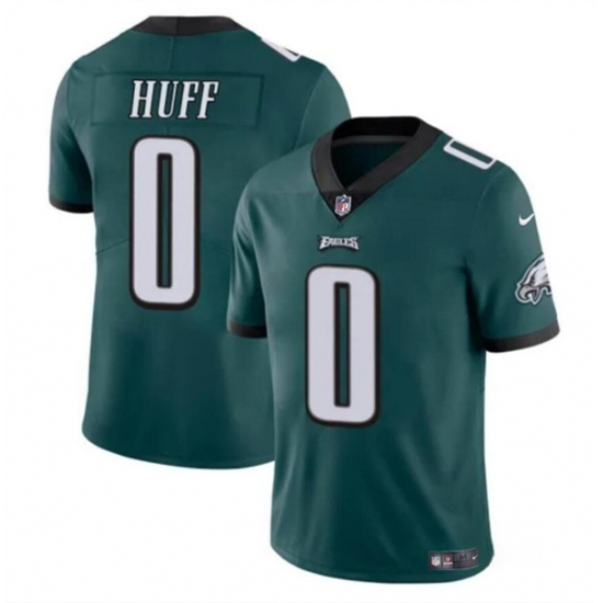 Men's Philadelphia Eagles #0 Bryce Huff Green Vapor Untouchable Limited Football Stitched Jersey - Ujersey