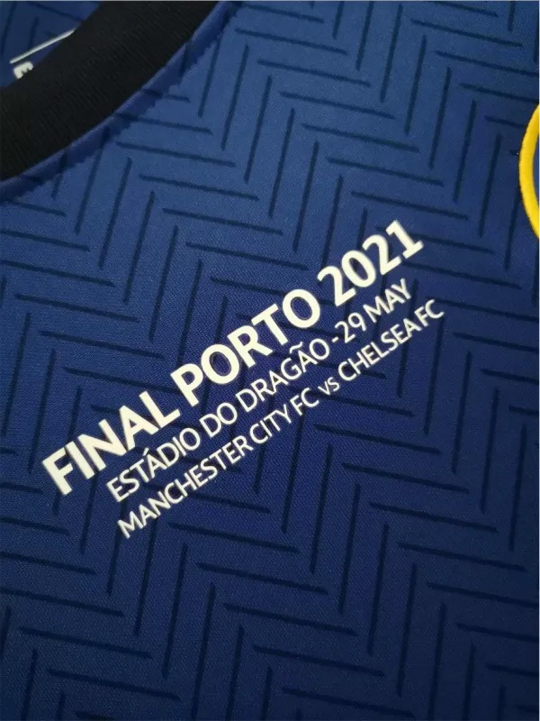 Chelsea Retro Football Jersey Home Shirt UCL Final 2020/21 - Ujersey NHL