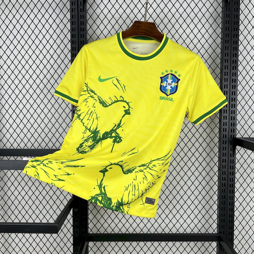 Brazil Soccer Jersey Special Edition Custom Shirt 2025 - ujerseystore