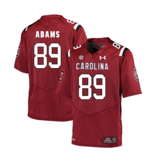 South Carolina Gamecocks 89 Jerell Adams Red College Football Jersey
