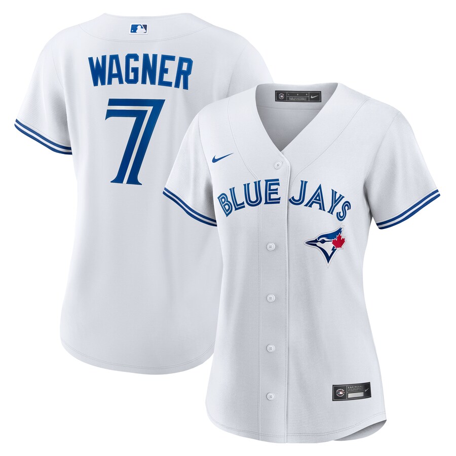 Women's Toronto Blue Jays Will Wagner Nike White Home Replica Jersey - Ujersey NHL
