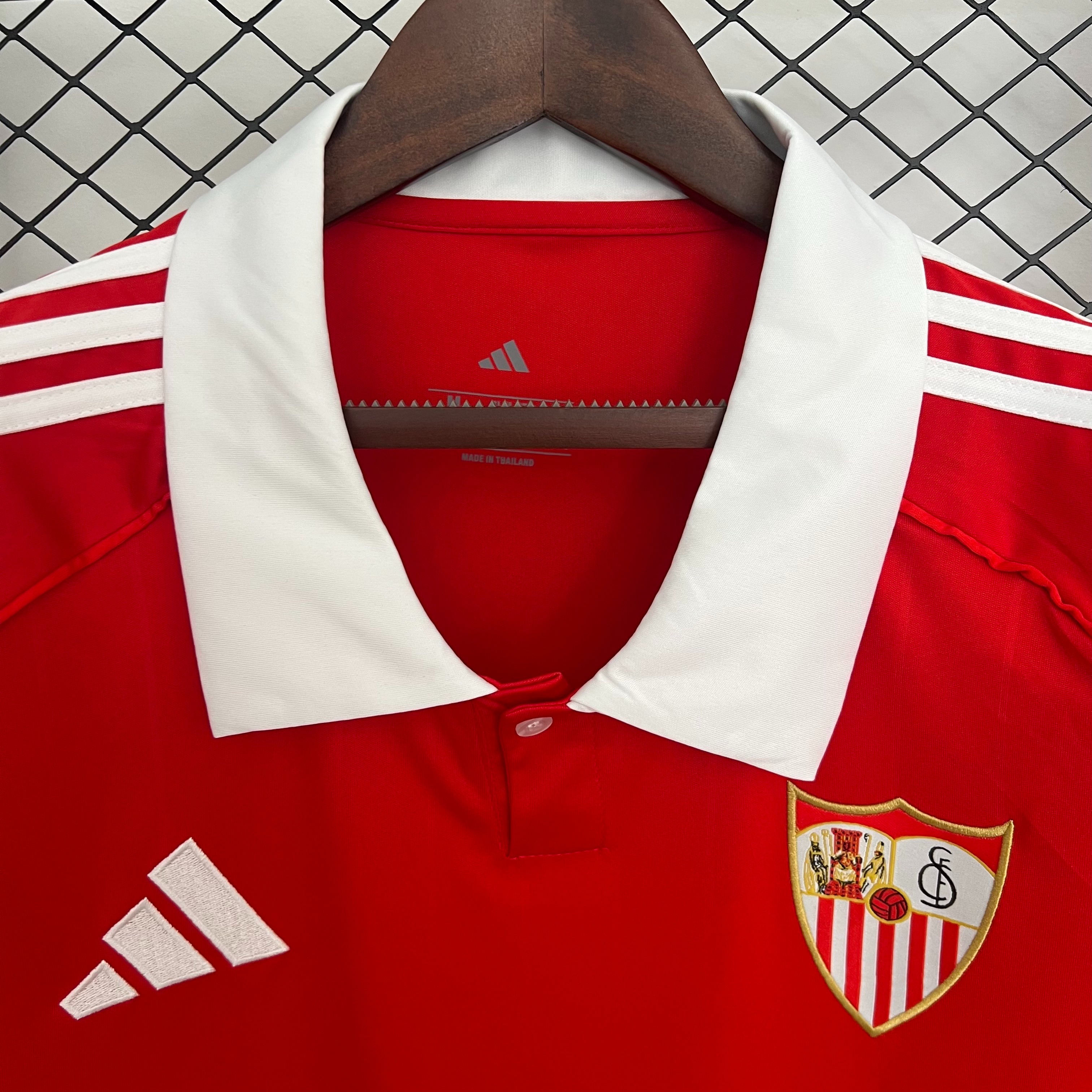 Sevilla FC Soccer Jersey Away Custom Shirt 2025/26 - Ujersey NHL