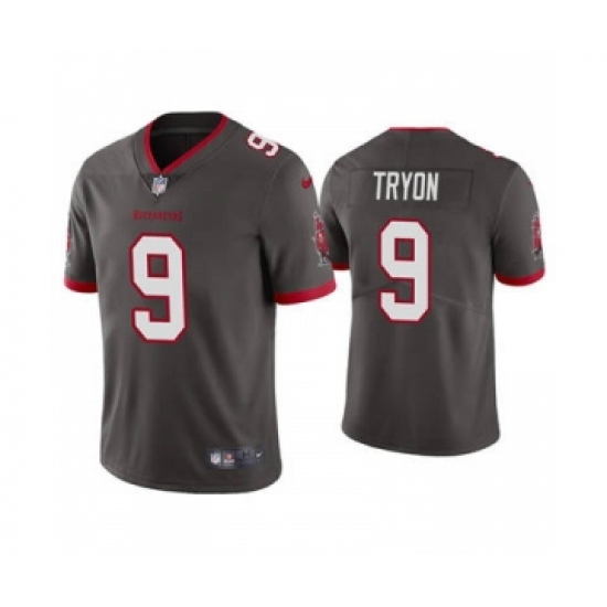 Men's Tampa Bay Buccaneers #9 Joe Tryon 2021 Football Draft Gray 2021 Vapor Untouchable Limited Jersey - Ujersey