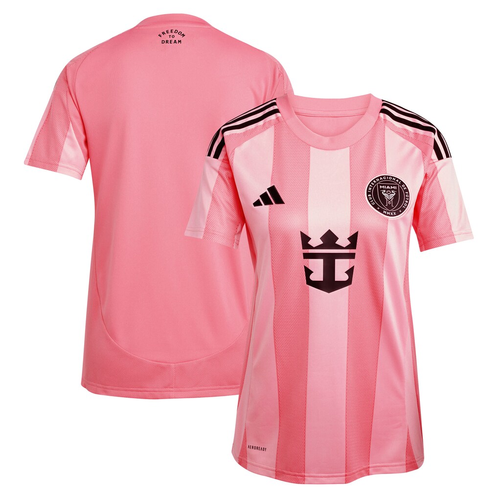 Women's Inter Miami CF adidas Light Pink 2025 Euforia Replica Jersey - Ujersey