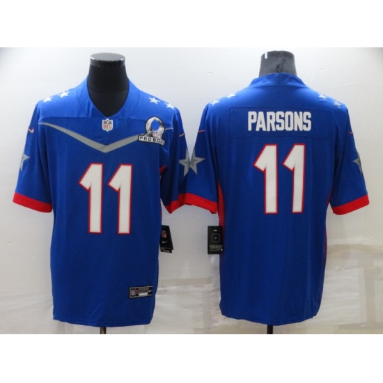 Men's Dallas Cowboys #11 Micah Parsons Nike Royal 2022 NFC Pro Bowl Limited Player Jersey - Ujersey