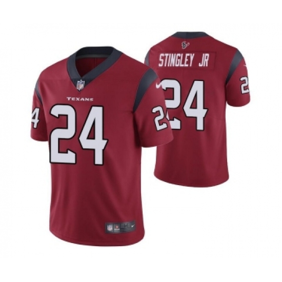 Men's Houston Texans #24 Derek Stingley Jr. Red Vapor Untouchable Limited Stitched Jersey - Ujersey