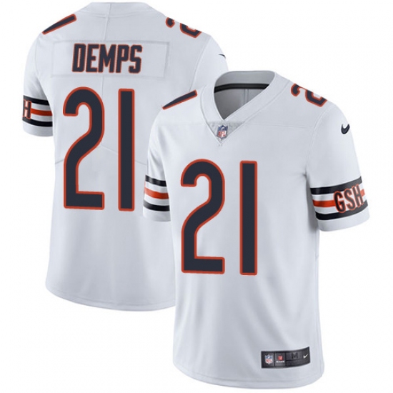 Youth Nike Chicago Bears #21 Quintin Demps White Vapor Untouchable Limited Player NFL Jersey - Ujersey