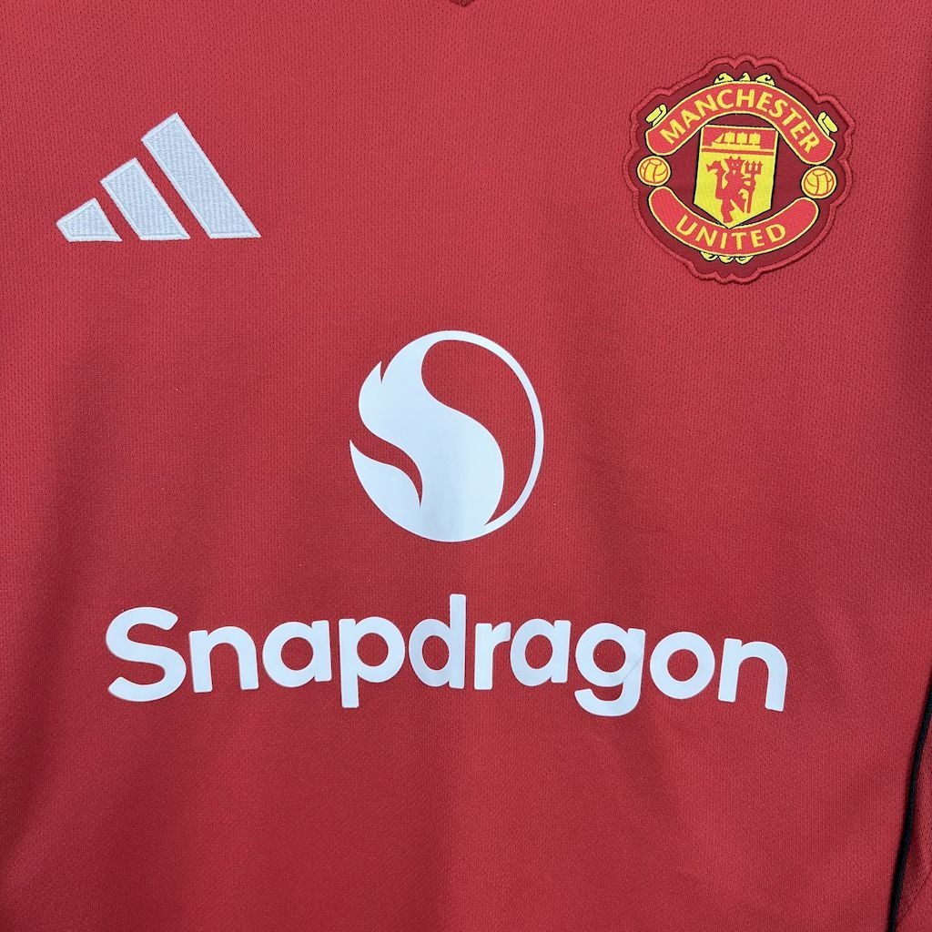 Manchester United Home Football Jersey Shirt 2025/26 - Ujersey NHL