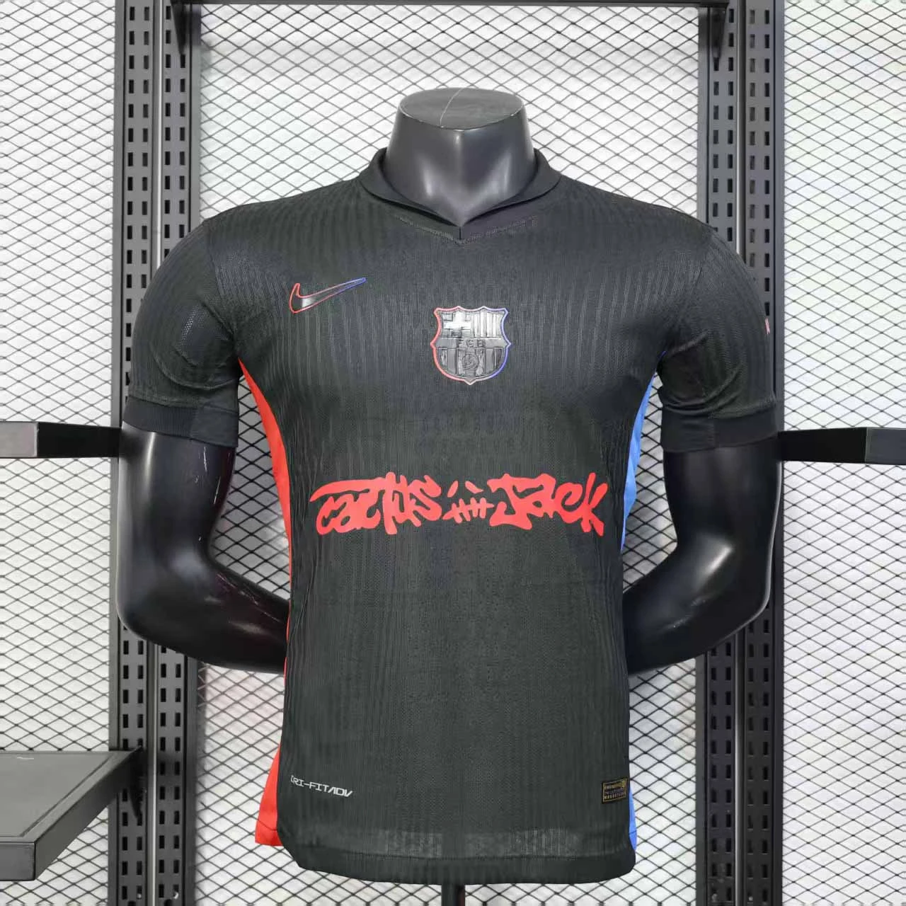 Soccer Jersey Barcelona Away x Travis Scott Shirt 2024/25 - U-jersey