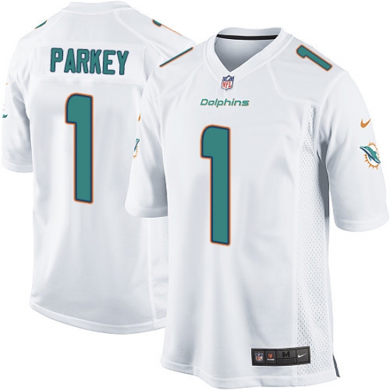 Men's Nike Miami Dolphins #1 Cody Parkey Game White NFL Jersey - Ujersey