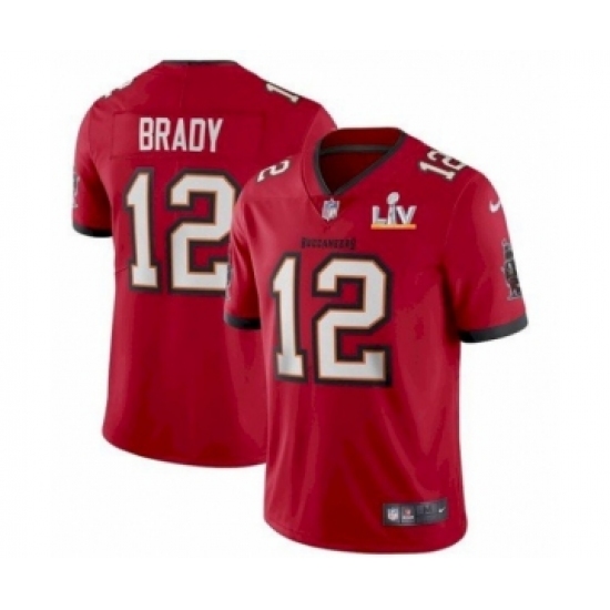 Women's  Tampa Bay Buccaneers #12 Red Jersey 2021 Super Bowl LV - Ujersey