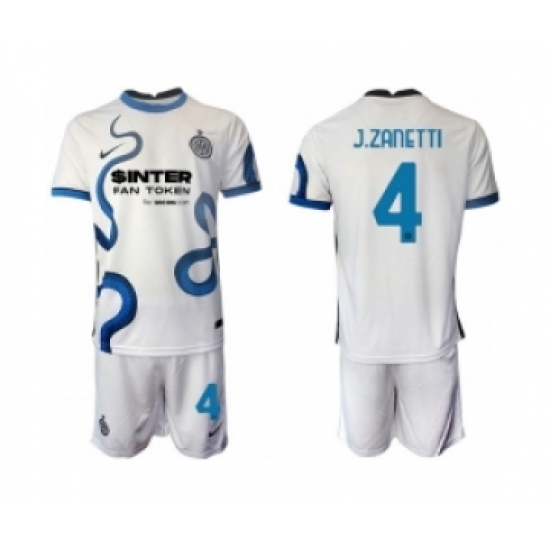Men Inter Milan Soccer #4 Jersey