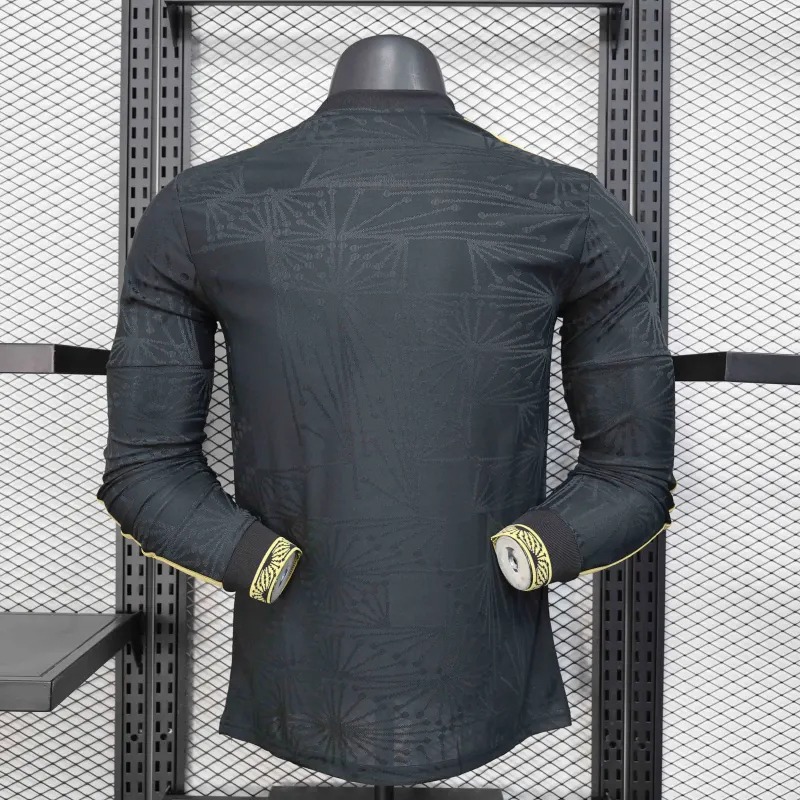 Mexico Gold Cup Black Special Long Sleeve Soccer Jersey 2025 - Ujersey NHL