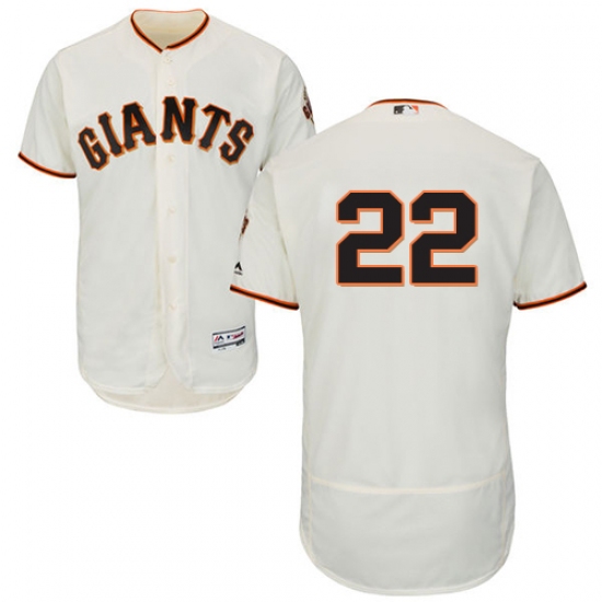 Men's Majestic San Francisco Giants #22 Andrew McCutchen Cream Home Flex Base Authentic Collection MLB Jersey - Ujersey