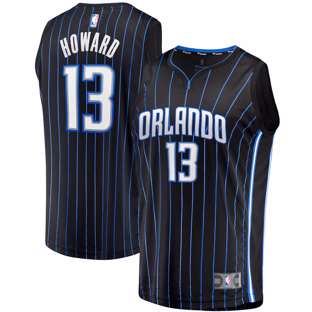 Men's Orlando Magic Jett Howard Fanatics Black Fast Break Replica Jersey - Icon Edition - Vujersey Los Angeles Rams