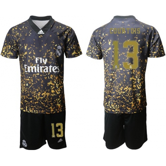 Real Madrid #13 Courtois Camo Soccer Club Jersey
