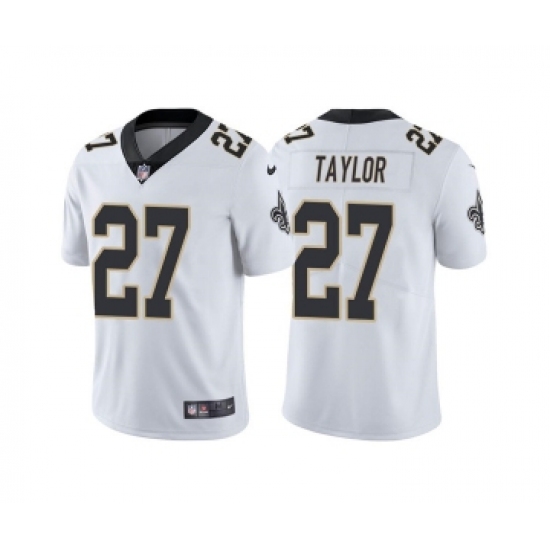 Men's New Orleans Saints #27 Alontae Taylor White Vapor Limited Stitched Jersey - Ujersey