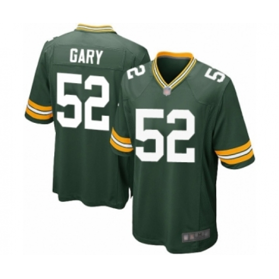 Men's Green Bay Packers #52 Rashan Gary Game Green Team Color Football Jersey - Ujersey