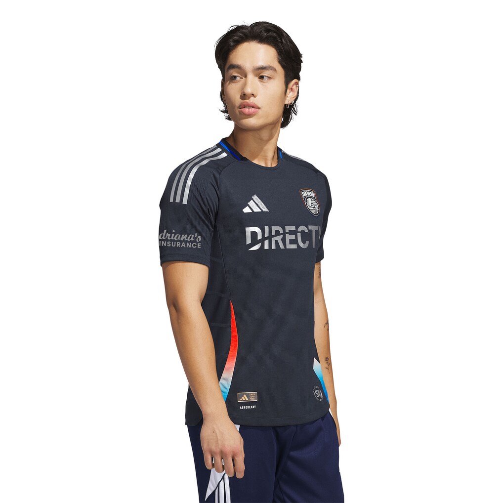 Men's San Diego FC adidas Navy 2025 State Of Flow On-Field Authentic Jersey - Ujersey