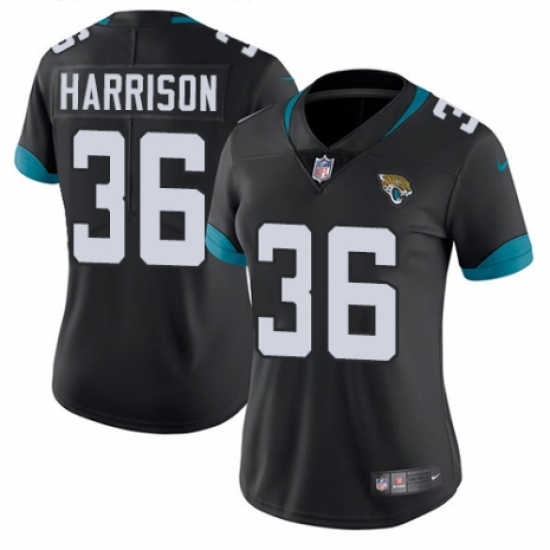Women's Nike Jacksonville Jaguars #36 Ronnie Harrison Teal Green Team Color Vapor Untouchable Limited Player NFL Jersey - Ujersey