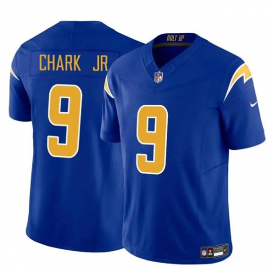 Men's Los Angeles Chargers #9 DJ Chark Jr Royal 2024 F.U.S.E. Vapor Limited Football Stitched Jersey - Ujersey